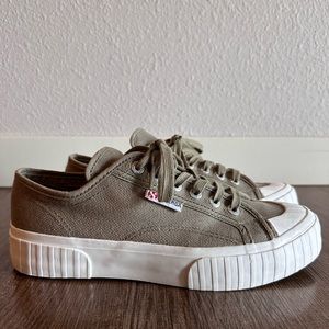 Superga 2630 Cotu Sneaker Green Safari 8
